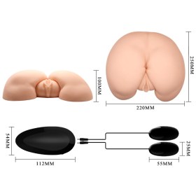 Silikonski masturbator sa vibracijom BM 9023Z-1 18
